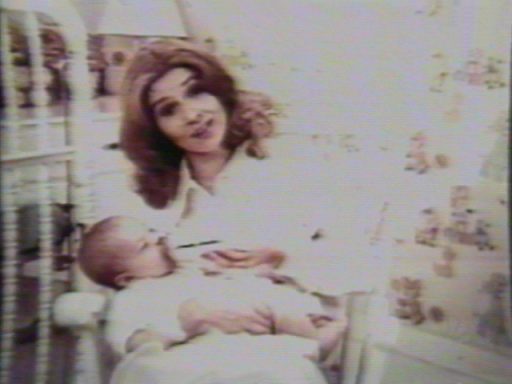 Christina with Her Mother in 1972